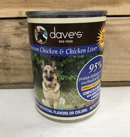 Daves Pet Food Daves 95% Chicken & Liver Dog 12.5oz