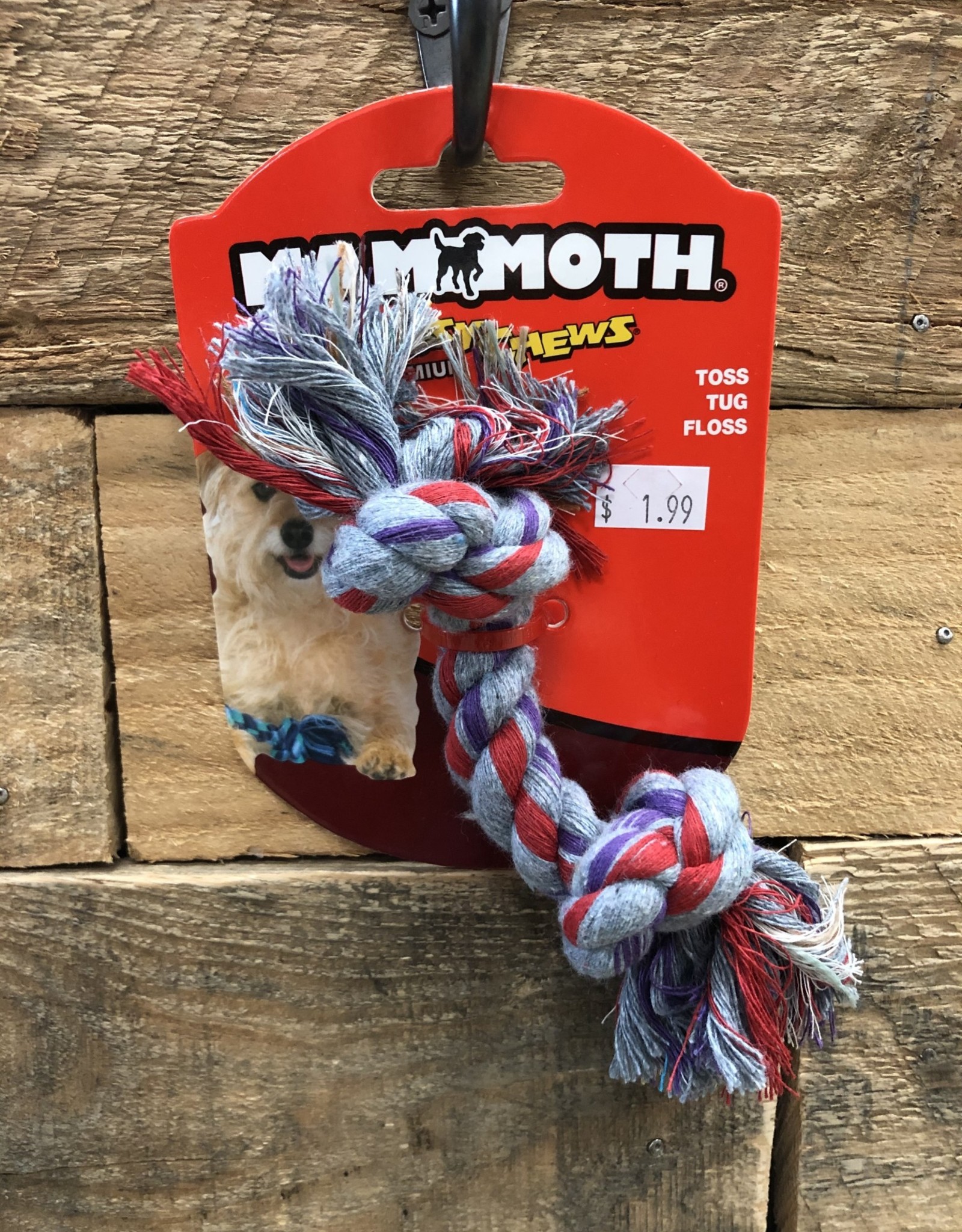 Mammoth Pet Mini Color Rope Bone