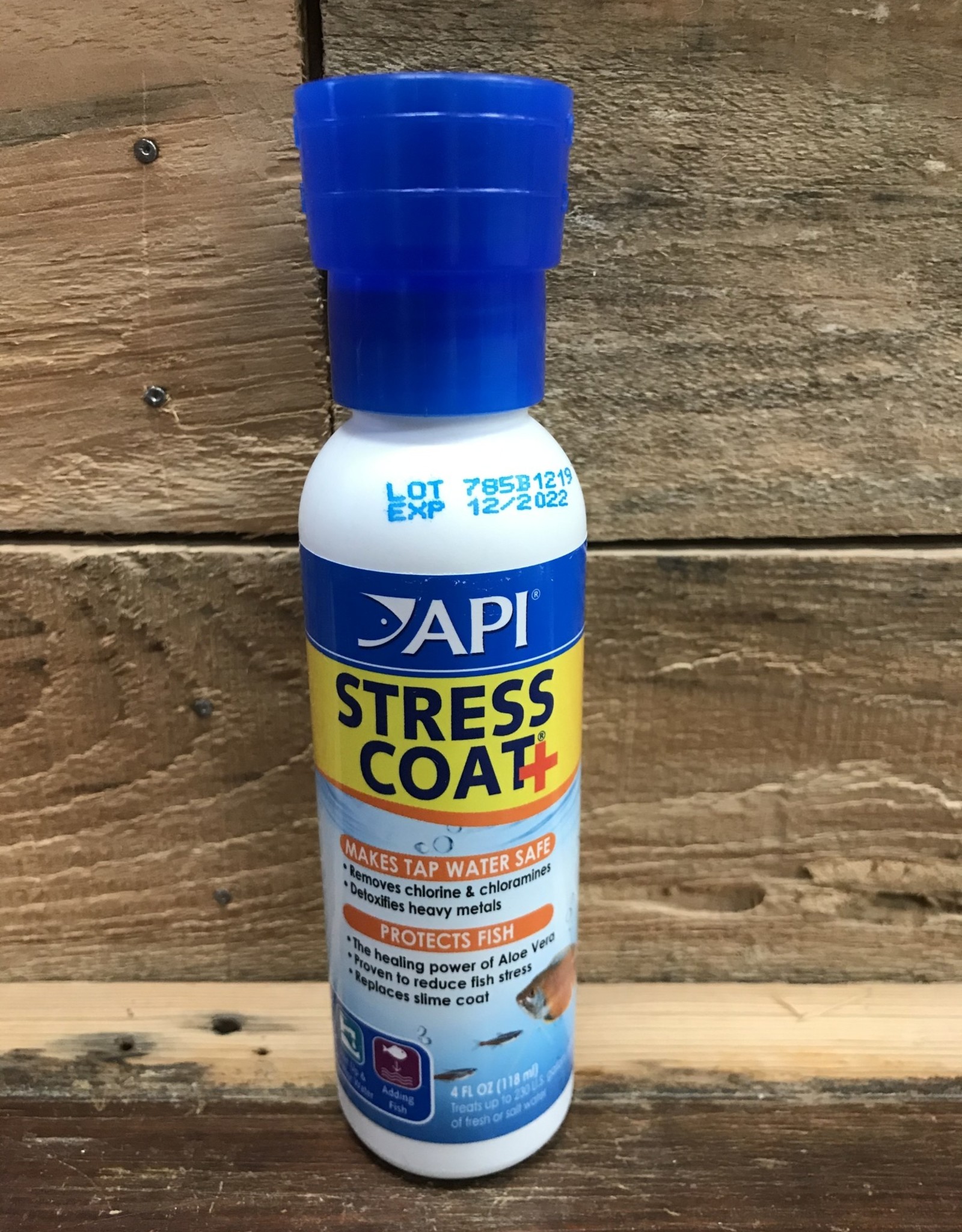 Api Mars Fish Care API 4 OZ. STRESS COAT Pet Supply Port