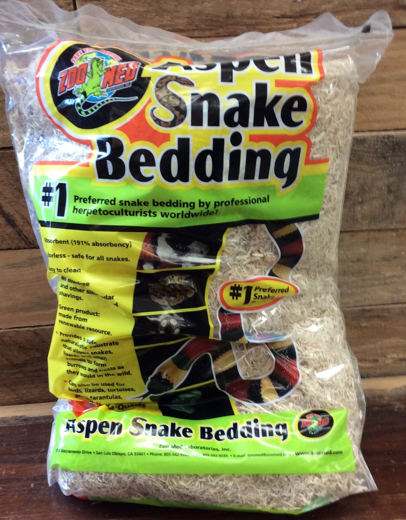 zoo med snake bedding