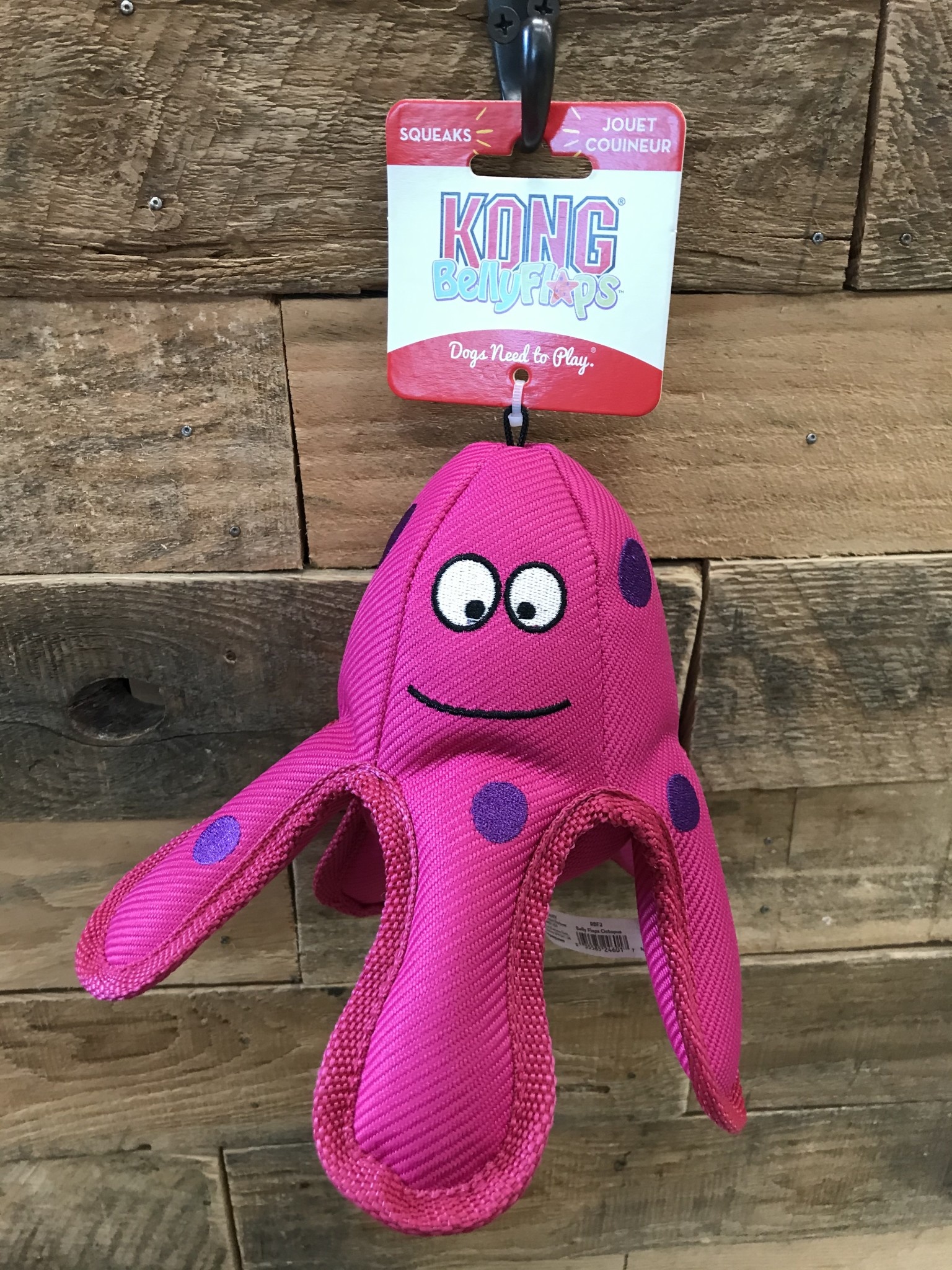 kong octopus dog toy