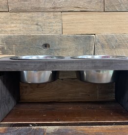 Ore' Pet Jumbo Stainless Steel Bowl Set with Hinges