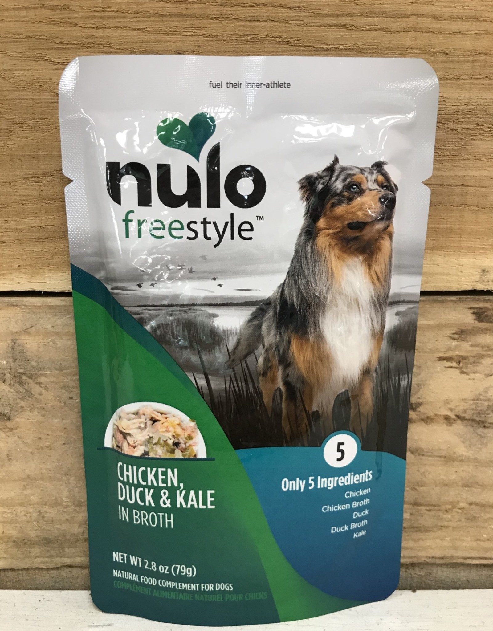 Nulo FreeStyle GF Dog Chicken, Duck & Kale 2.8oz pouch - Dog Food Topper