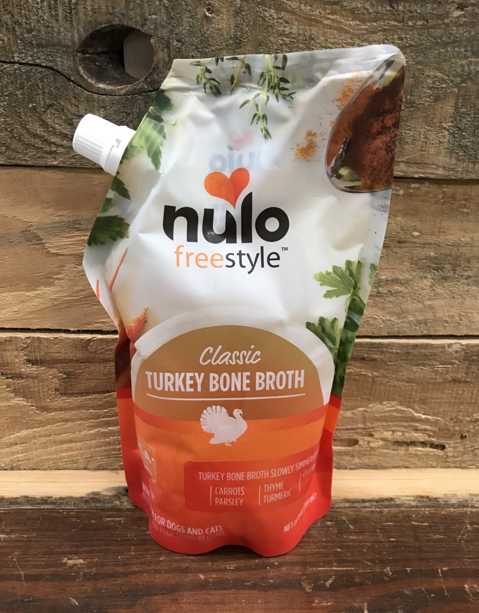 Nulo FreeStyle GF Turkey Broth - 20oz Dog/Cat Food Topper