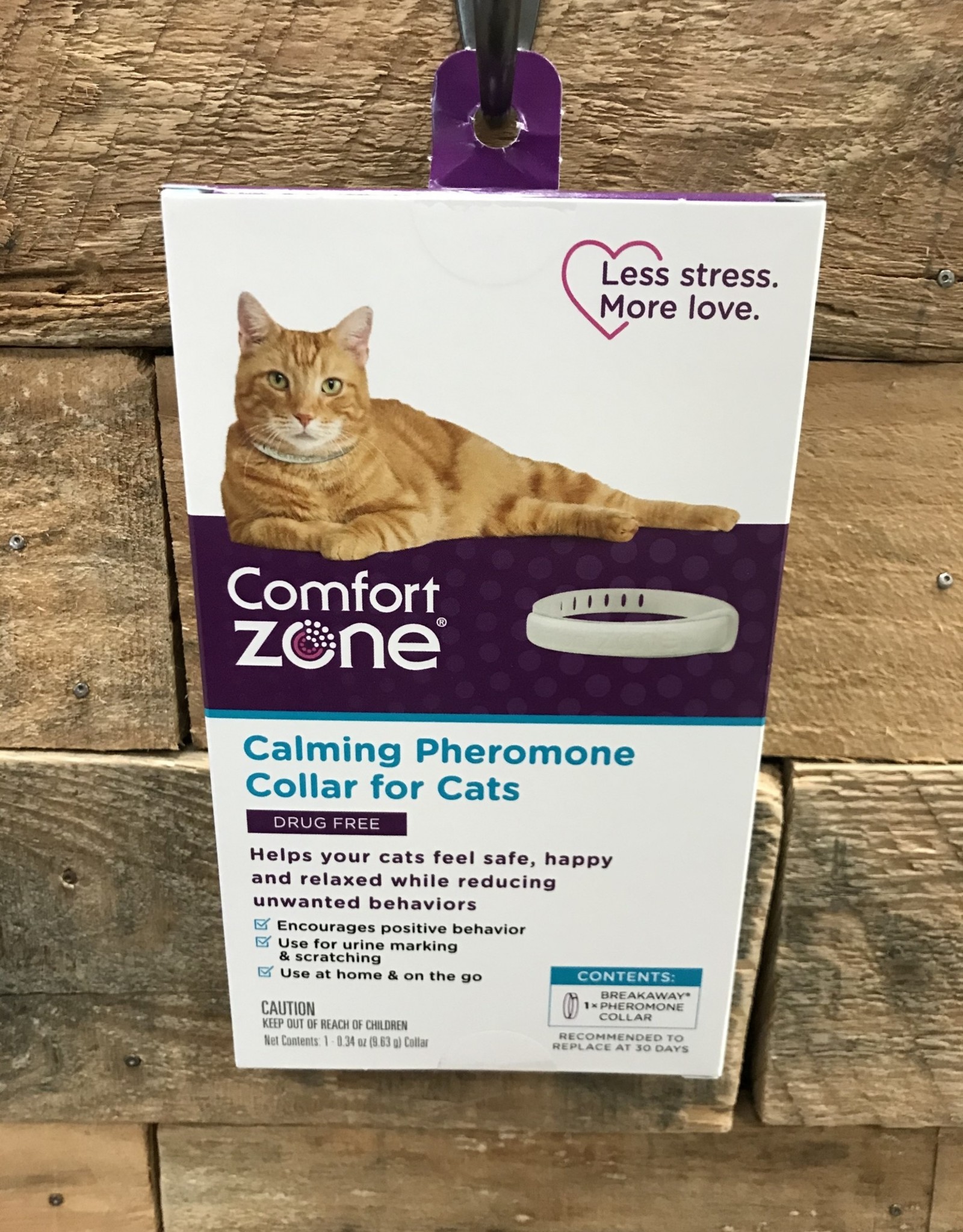 COMFORT ZONE Comfort Zone Cat Calming Collar 1 pk.