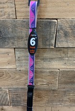 Lupine High Visibility Pink Paw Collar & Leashes dog