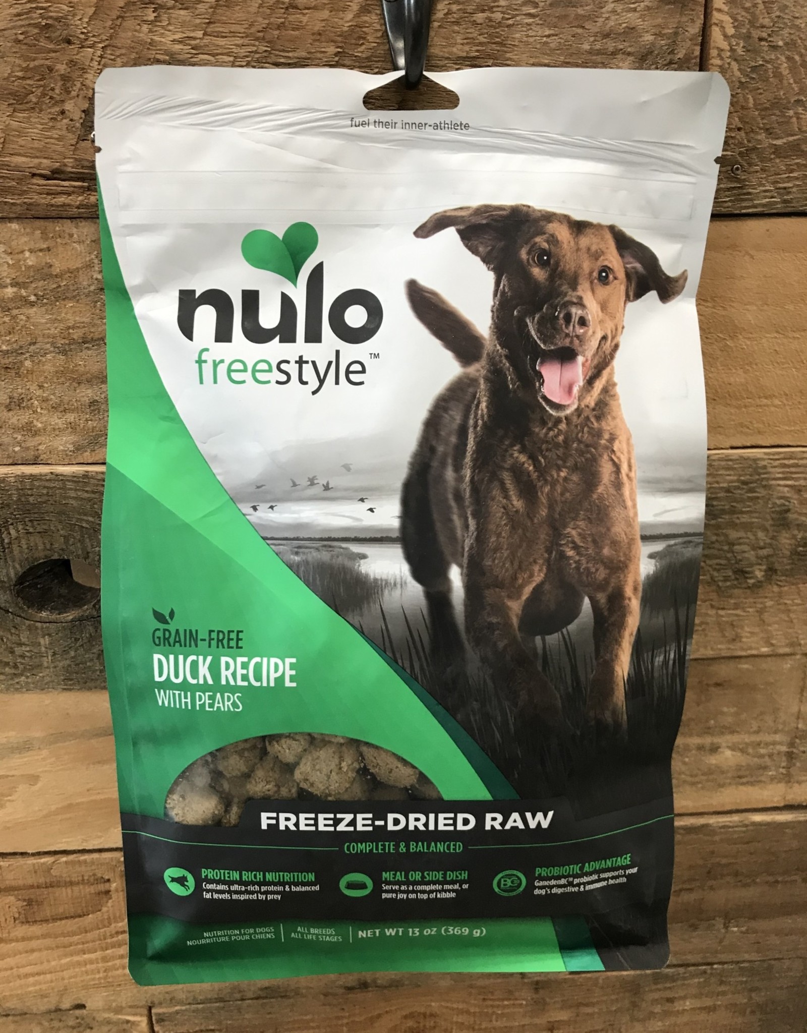 Nulo Freestyle GF Freeze dried Duck 13oz Dog Food*