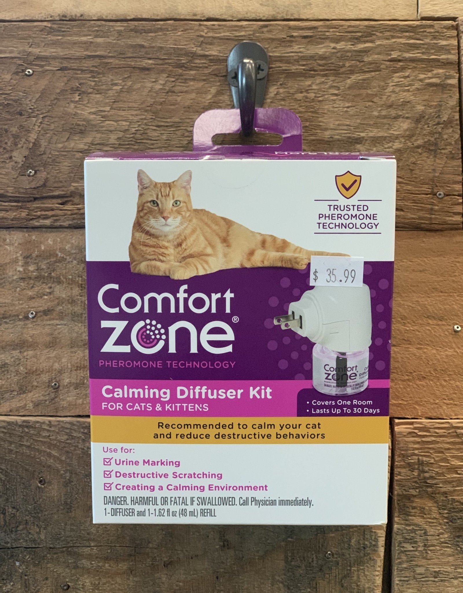 comfort zone cat calming diffuser kit