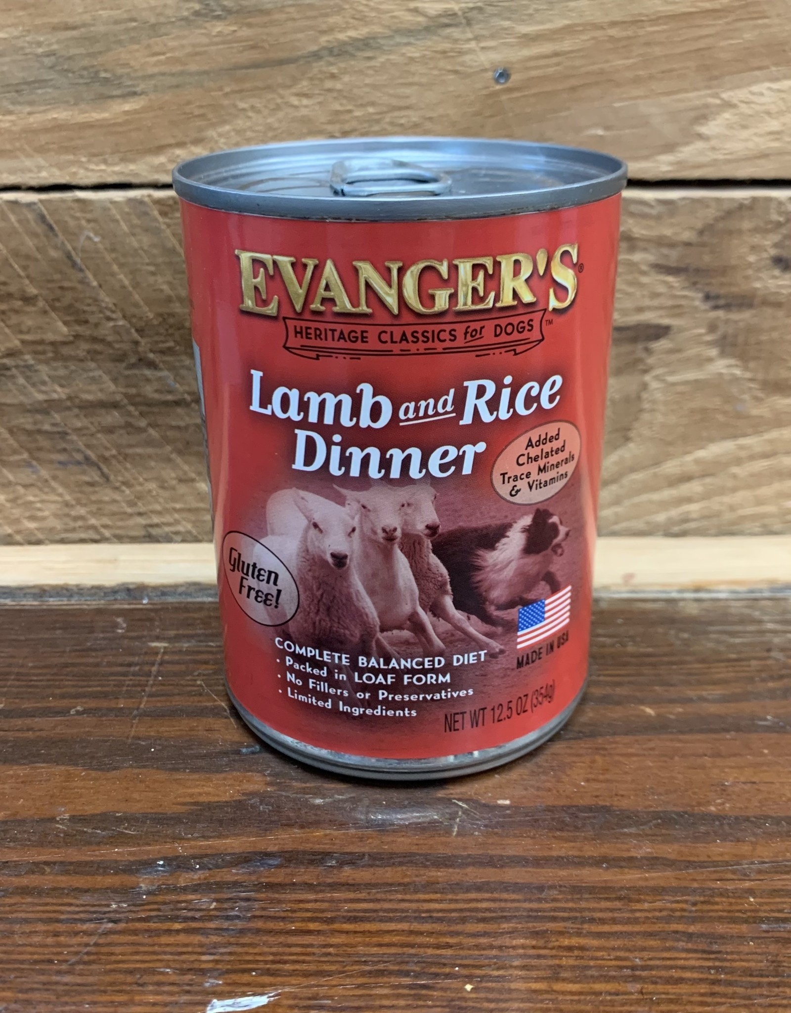 Evangers Classic Complete Lamb & Rice Can - Dog Wet Food