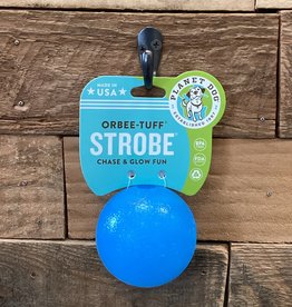 Planet Dog Orbee - Tuff Strobe Blue Ball - Dog Toy