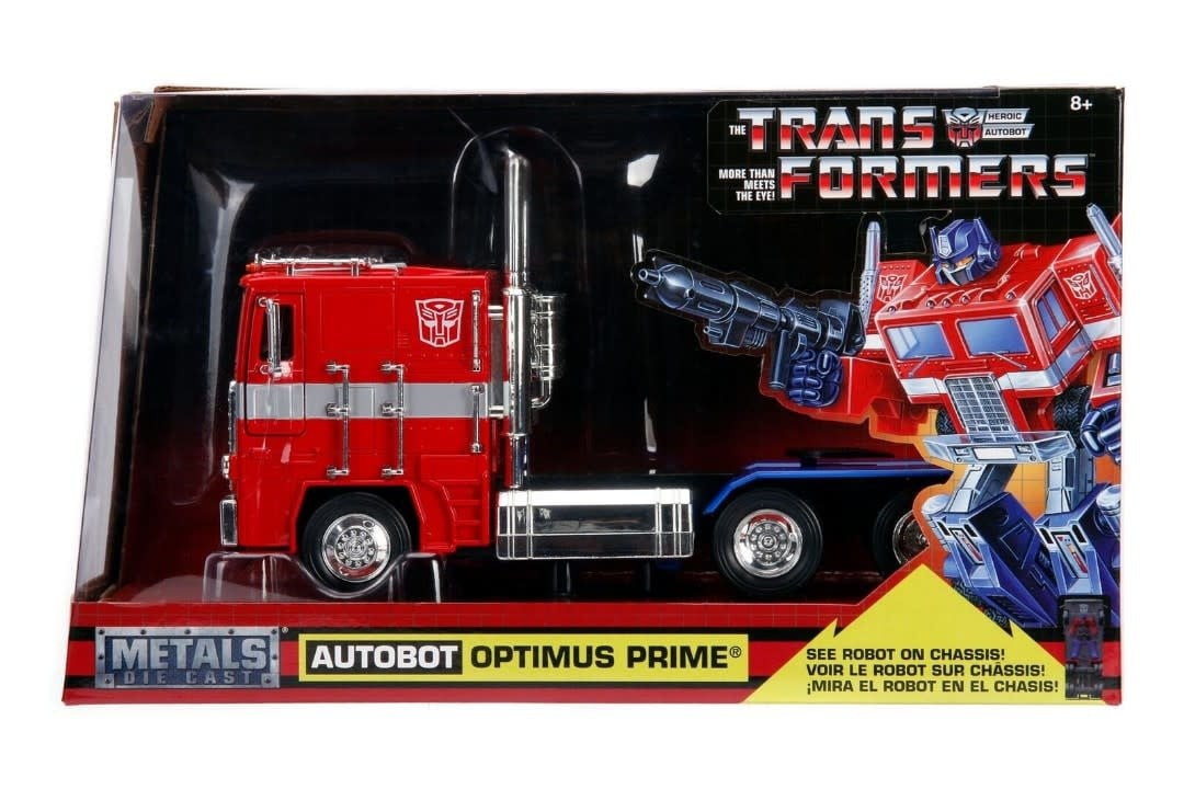 diecast optimus prime truck