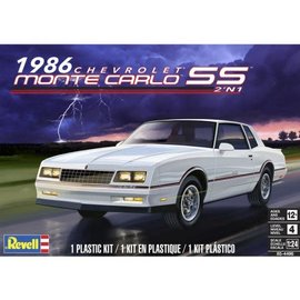 REVELL USA RMX 854496 1986 CHEVROLET Monte Carlo SS 2'N1 MODEL KIT