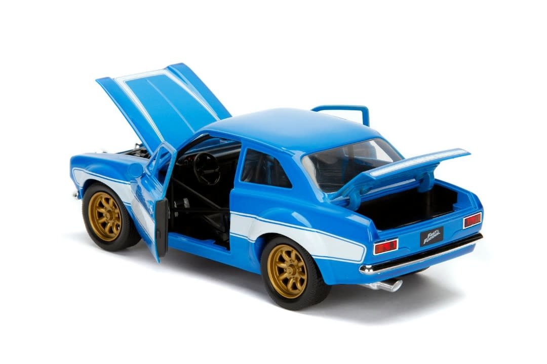 Jada Toys 1 24 Fast Furious Brian s Ford Escort RS2000 Mk1 Blue W