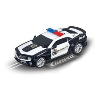 CARRERA CAR 64031 CAMARO ZL1 SHERIFF SLOT CAR