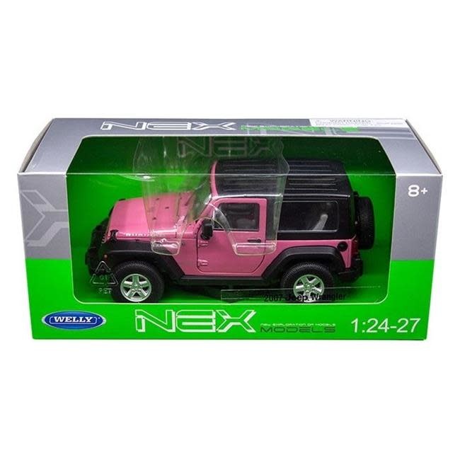 pink jeep wrangler