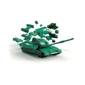 AIRFIX AIR J6022 QUICK BUILD SNAP CHALLENGER TANK