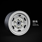 Gmade GMA 70506 1.9 SR05 Beadlock Wheels (Gloss White)  STEELIES (2)