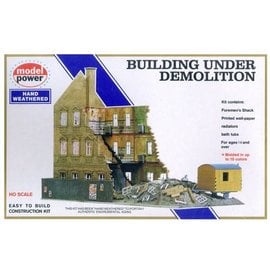 MODEL POWER MDP 469 DEMOLITION BUILDING KIT HO