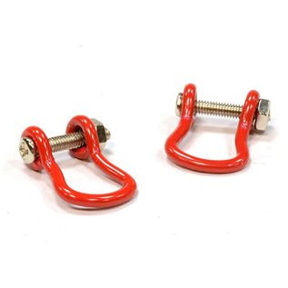 INTEGY INT C25048RED TOW SHACKLE RED 1/10 PAIR