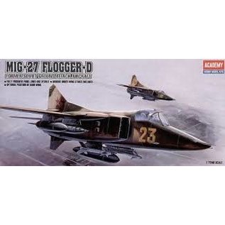 Academy/Model Rectifier Corp. ACA 12455 1/72 MIG-27 Flogger D USSR MODEL KIT
