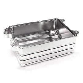 INTEGY INT C25933SILVER BILLET MACHINED ALLOY LOWER RX BOX FOR SCX10
