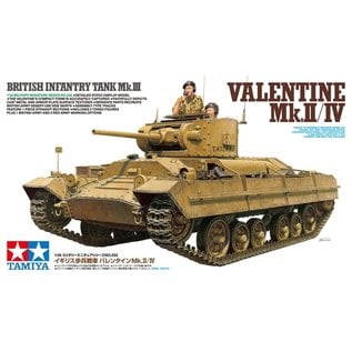 TAMIYA TAM 35352 1/35 Brit Infantry Tank Mk.III Valentine Mk.II/IV