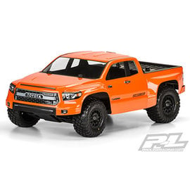 Proline Racing PRO 347600 Toyota Tundra TRD Pro True Scale Clear Body for Slash 2wd, Slash 4x4 & PRO-Fusion SC 4x4 (with extended body mounts)