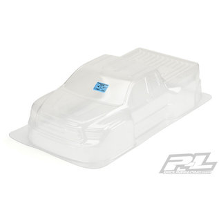 Proline Racing PRO 347600 Toyota Tundra TRD Pro True Scale Clear Body for Slash 2wd, Slash 4x4 & PRO-Fusion SC 4x4 (with extended body mounts)