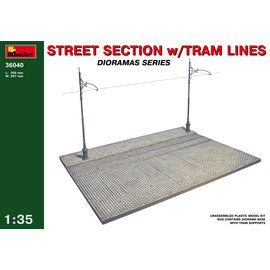 MINIART MNA 36040 STREET SCTION WITH TRAM LINES 1/35