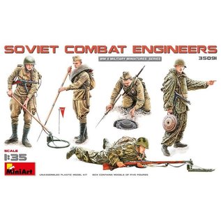 MINIART MNA 35091 SOVIET COMBAT ENGINEERS 1/35 MODEL KIT