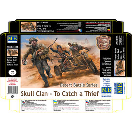 MASTERBOX M/B 35140 1/35 Desert Battle Series Skull Clan (3)