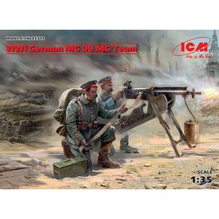 ICM ICM  35711 WW1 GERMAN MACHINE GUN NEST 1/35 MODEL KIT