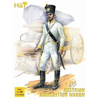 HAT 8225 AUSTRIAN AMMUNITION WAGON 3 PACK 1/72 MODEL KIT