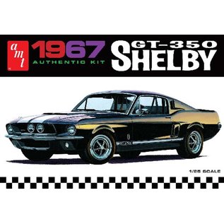 AMT AMT 834 1/25 1967 Shelby GT350, MOLDED IN BLACK MODEL KIT