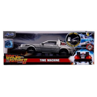 JADA TOYS JAD 31468 BACK TO THE FUTURE 2 TIME MACHINE WITH LIGHTS