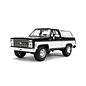 JADA TOYS JAD 31592 Jada 1/24 "Just Trucks" 1980 Chevy K5 Blazer Stock - Glossy Black