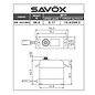 Savox SAV SW0231MG WATERPROOF STD DIGITAL SERVO .15/208