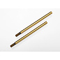 TRAXXAS TRA 1664T Shock shafts, hardened steel, titanium nitride coated (long) (2)