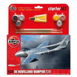 AIRFIX AIR 55204 DE HAVILLAND VAMPIRE T.11 STARTER SET