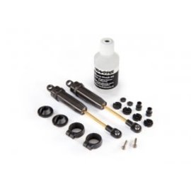 TRAXXAS TRA 4761 Shocks, X-long (hard-anodized & PTFE-coated T6 aluminum) w/o springs (rear) (2)