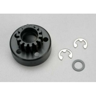 TRAXXAS TRA 5214   Clutch bell (14-tooth)/5x8x0.5mm fiber washer (2)/ 5mm e-clip (requires 5x10x4mm ball bearings part #4609) (1.0 metric pitch)