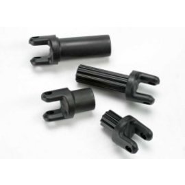 TRAXXAS TRA 5455  Half shafts, center front (internal splined (1)/ external splined (1)/ center rear (internal splined (1)/ external splined (1)) (plastic parts only) REVO