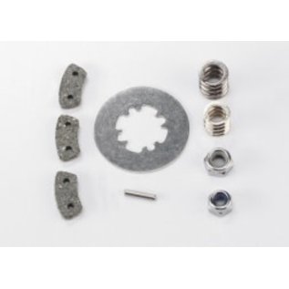TRAXXAS TRA 5552A Rebuild kit, slipper clutch (steel disc/ friction pads (3)/ spring (2)/ pin/ 4.0mm NL (1)/ 5.0mm NL (1))