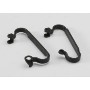 TRAXXAS TRA 5923 NERF BARS, CHASSIS (BLACK) SLAYER
