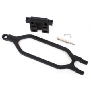 TRAXXAS TRA 6727X Hold down, battery/ hold down retainer/ battery post/ angled body clip (allows for installation of taller, multi-cell batteries) STAMPEDE 4X4