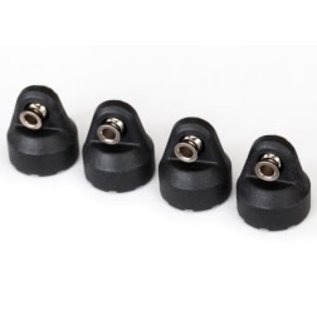TRAXXAS TRA 8361 Shock caps (black) (4) (assembled with hollow balls)