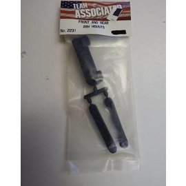 Team Associated ASC 2231 FRONT AND REAR ARM MOUNTS