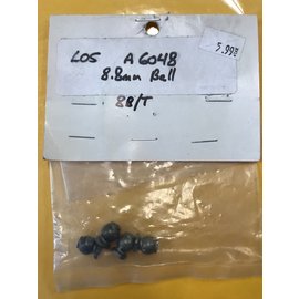 LOSI LOS A6048 8.8MM SUSPENSION BALL 8B/T (4)