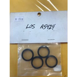 LOSI LOS A5424 15mm Shock Adjuster Nuts(4): 8B, 8T