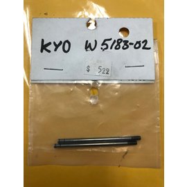 KYOSHO KYO W5183-02 REAR SHOCK SHAFTS LONG LAZER ZX5